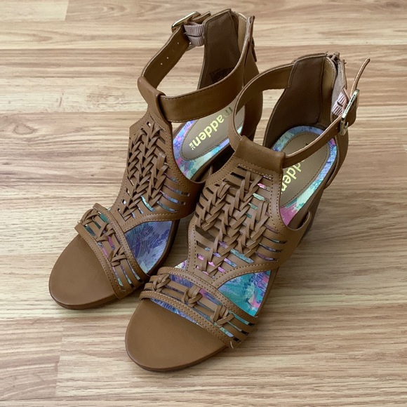 Madden NYC high heeled summer sandal. Size 7.5. Worn one time! Good as new - Picture 1 of 5